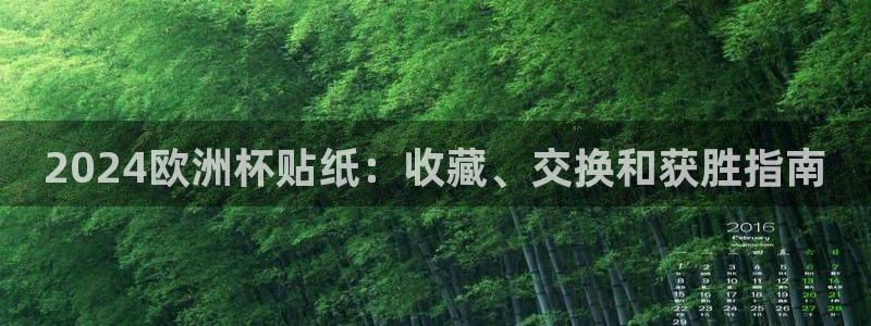 欧洲杯线上买球|2024欧洲杯贴纸：收藏、交换和获胜指南