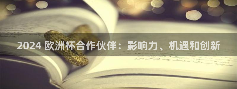 买欧洲杯的竞猜在那个app|2024 欧洲杯合作伙伴：影响力、机遇和创新